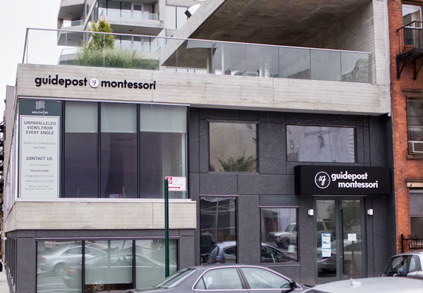 Former Higher Ground Eduction owned campus Guidepost Montessori at Williamsburg in Brooklyn New York. Higher Ground Education Bankruptcy.